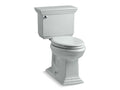 KOHLER K-3819-95 Memoirs Stately Two-Piece Elongated Toilet, 1.6 Gpf - Ice Grey