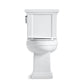 KOHLER K-3950-0 Tresham Two-Piece Elongated Toilet, 1.28 Gpf In White