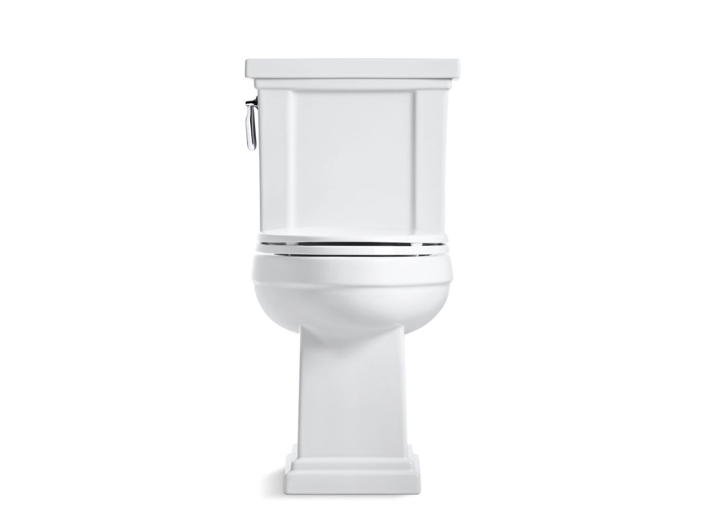 KOHLER K-3950-0 Tresham Two-Piece Elongated Toilet, 1.28 Gpf In White