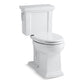 KOHLER K-3950-0 Tresham Two-Piece Elongated Toilet, 1.28 Gpf In White