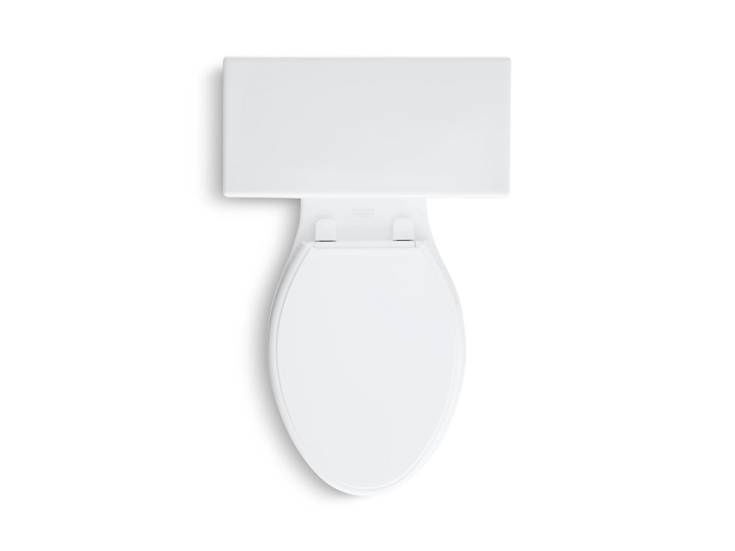 KOHLER K-3950-0 Tresham Two-Piece Elongated Toilet, 1.28 Gpf In White