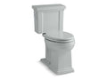 KOHLER K-3950-95 Tresham Two-Piece Elongated Toilet, 1.28 Gpf - Ice Grey