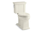 KOHLER K-3950-96 Tresham Two-Piece Elongated Toilet, 1.28 Gpf - Biscuit