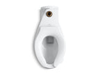 KOHLER K-4352-0 Anglesey Floor-Mount Top Spud Flushometer Bowl With Exposed Trapway - White