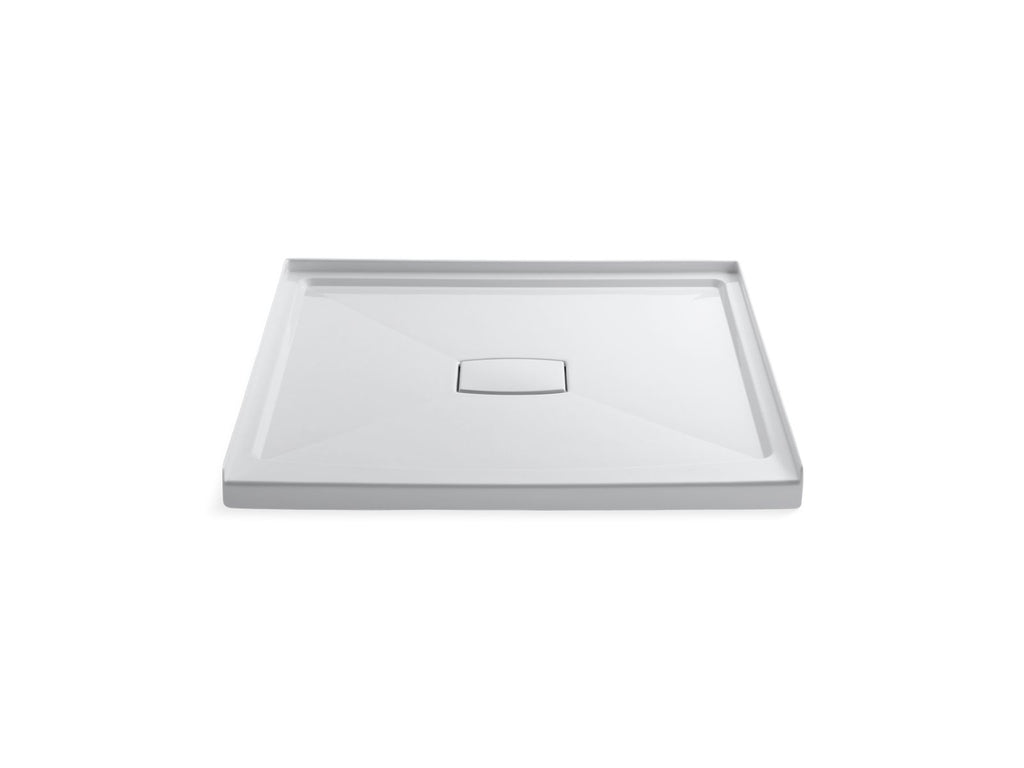 KOHLER K-9394-0 Archer 48" X 48" Alcove Shower Base, Center Drain - White