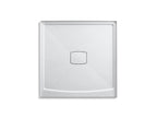 KOHLER K-9394-95 Archer 48" X 48" Alcove Shower Base, Center Drain - Ice Grey