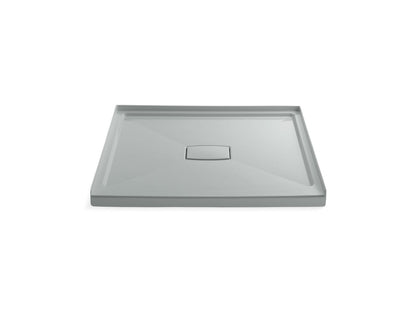 KOHLER K-9394-95 Archer 48" x 48" alcove shower base, center drain - Ice Grey