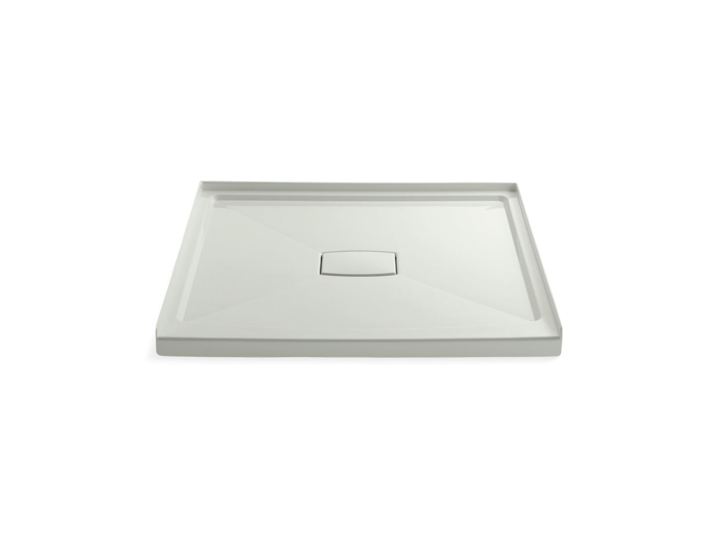 KOHLER K-9394-NY Archer 48" X 48" Alcove Shower Base, Center Drain In Dune