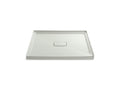 KOHLER K-9394-NY Archer 48" X 48" Alcove Shower Base, Center Drain - Dune