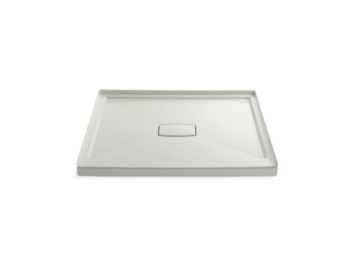 KOHLER K-9394-NY Archer 48" X 48" Alcove Shower Base, Center Drain - Dune