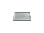 KOHLER K-9396-95 Archer 36" X 36" Alcove Shower Base, Center Drain - Ice Grey