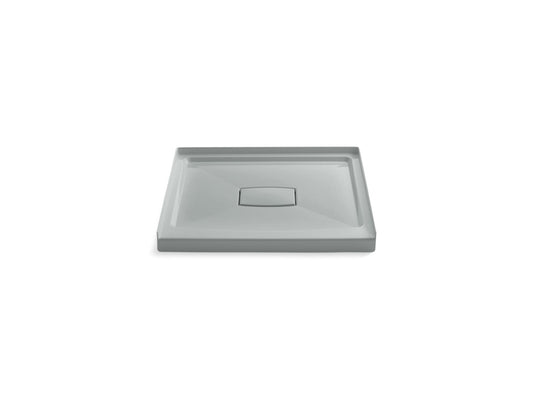 KOHLER K-9396-95 Archer 36" x 36" alcove shower base, center drain - Ice Grey