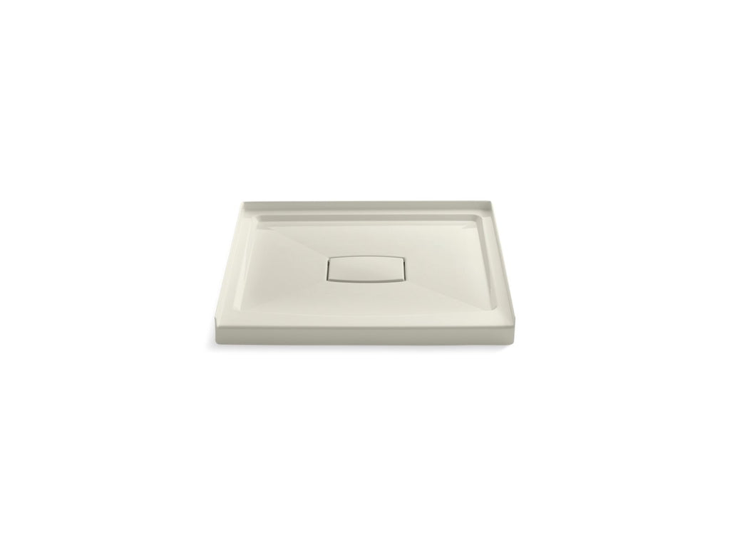 KOHLER K-9396-96 Archer 36" X 36" Alcove Shower Base, Center Drain - Biscuit