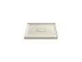 KOHLER K-9396-96 Archer 36" X 36" Alcove Shower Base, Center Drain - Biscuit