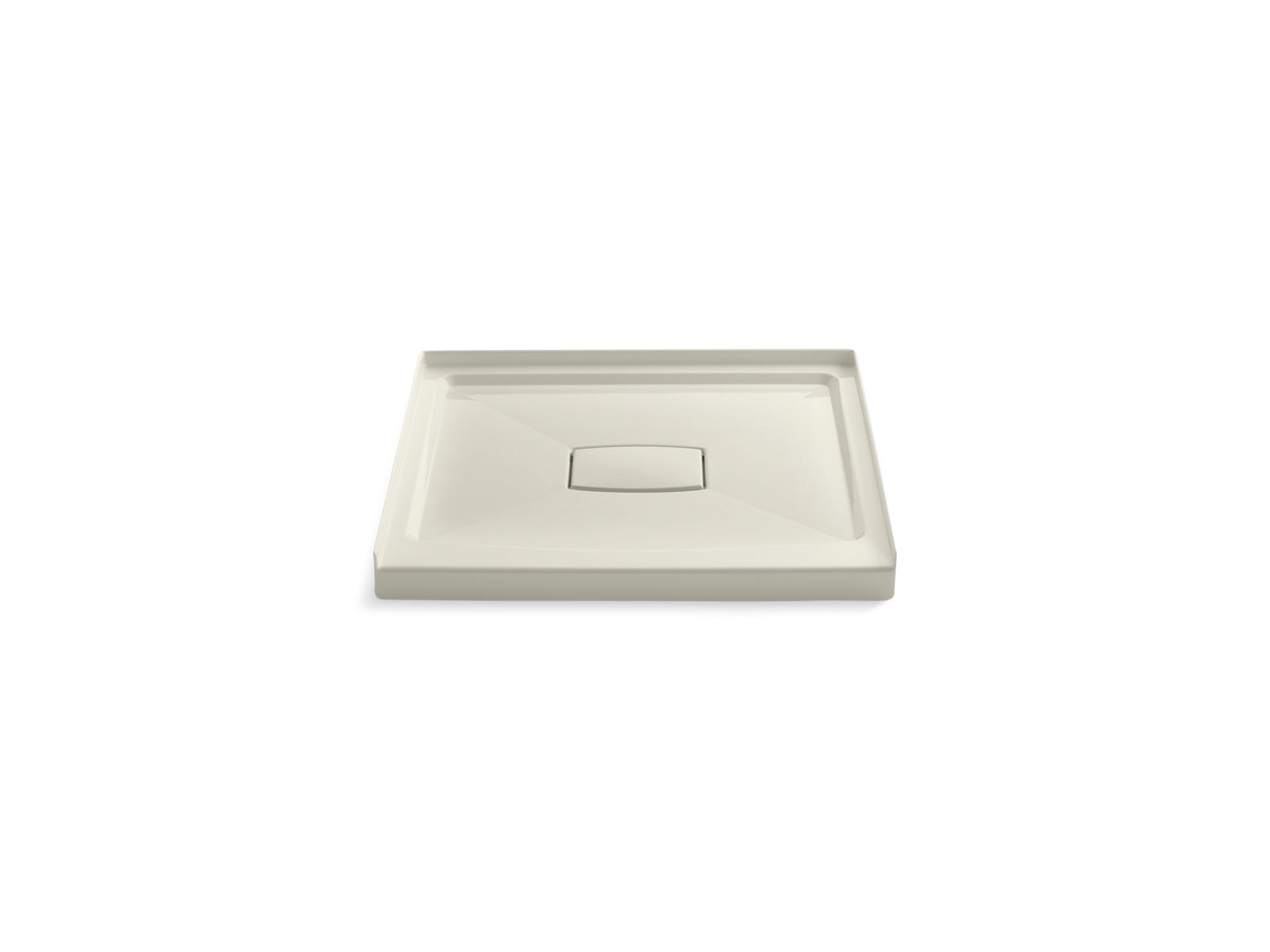 KOHLER K-9396-96 Archer 36" X 36" Alcove Shower Base, Center Drain - Biscuit