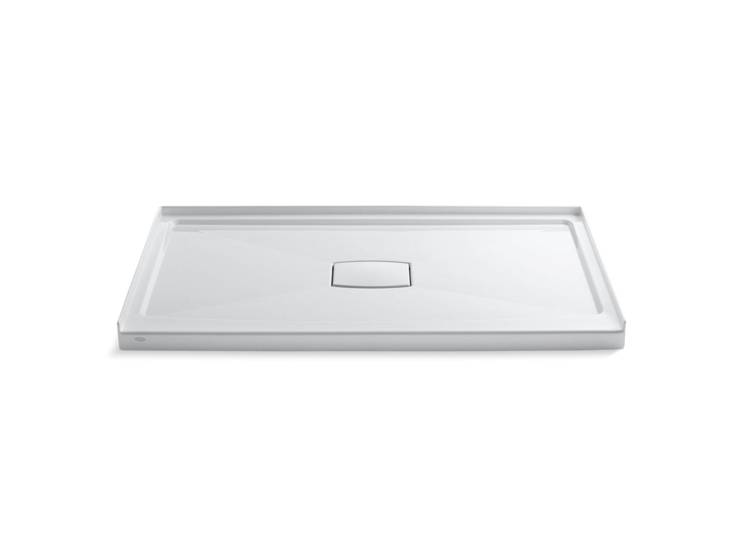 KOHLER K-9479-0 Archer 60" X 36" Alcove Shower Base, Center Drain In White