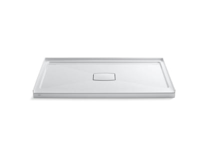 KOHLER K-9479-95 Archer 60" x 36" alcove shower base, center drain - Ice Grey
