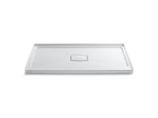 KOHLER K-9479-0 Archer 60" X 36" Alcove Shower Base, Center Drain - White