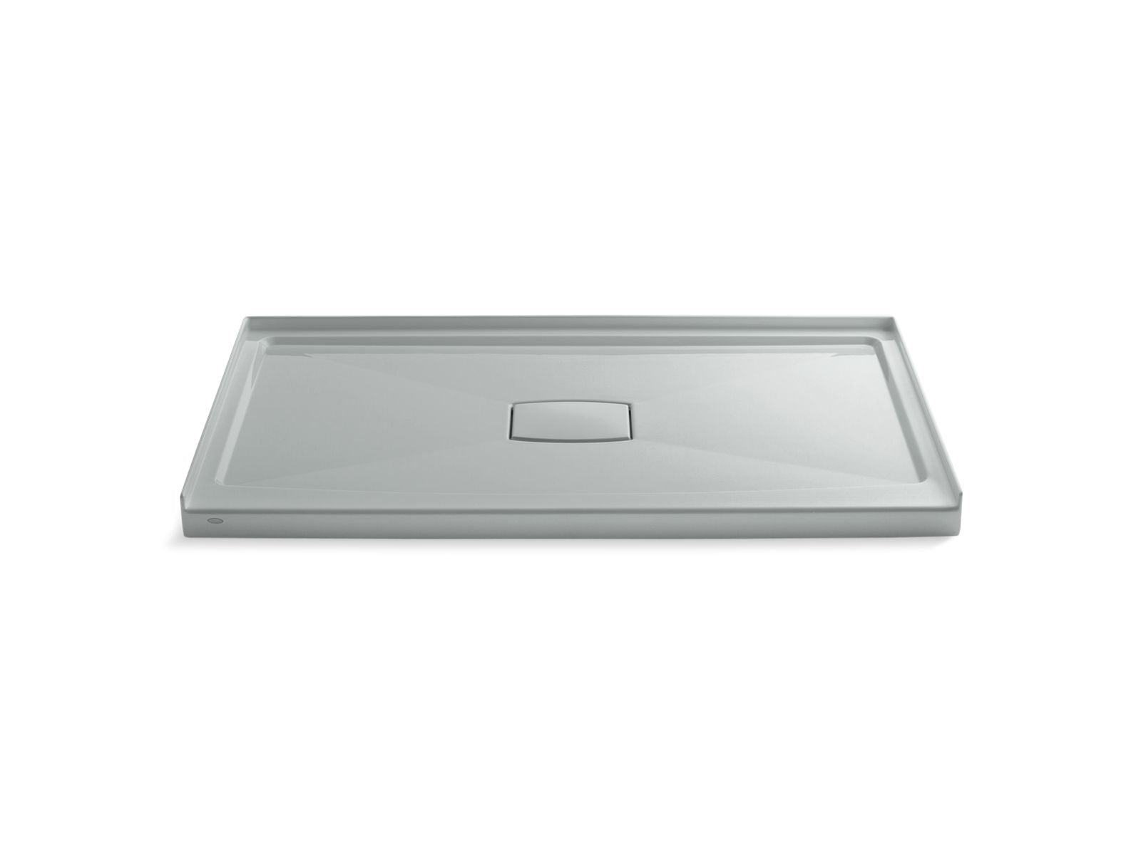KOHLER K-9479-95 Archer 60" x 36" alcove shower base, center drain - Ice Grey