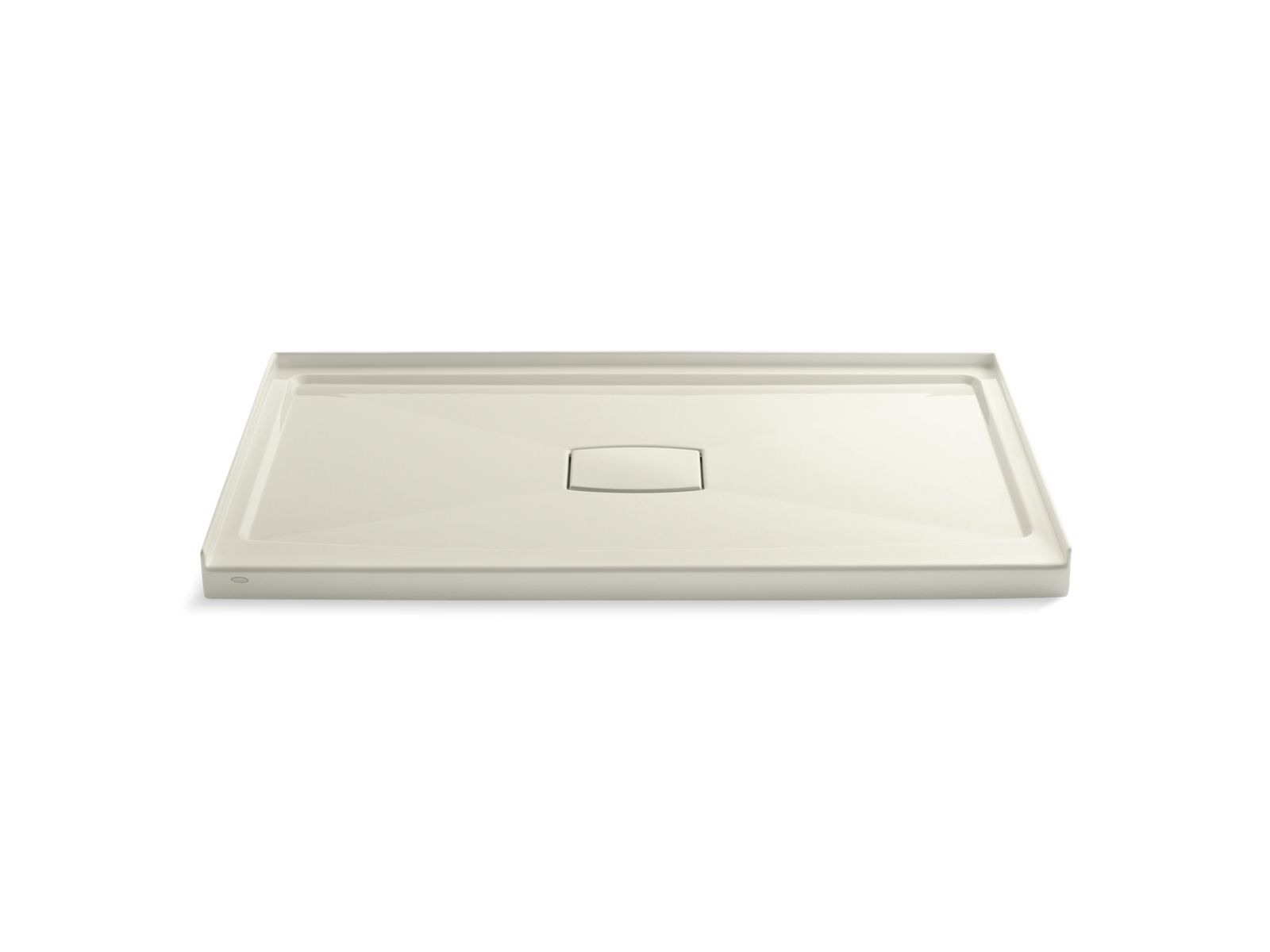 KOHLER K-9479-96 Archer 60" X 36" Alcove Shower Base, Center Drain - Biscuit