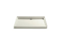 KOHLER K-9925-96 Groove 48" X 36" Alcove Shower Base, Rear Center Drain - Biscuit