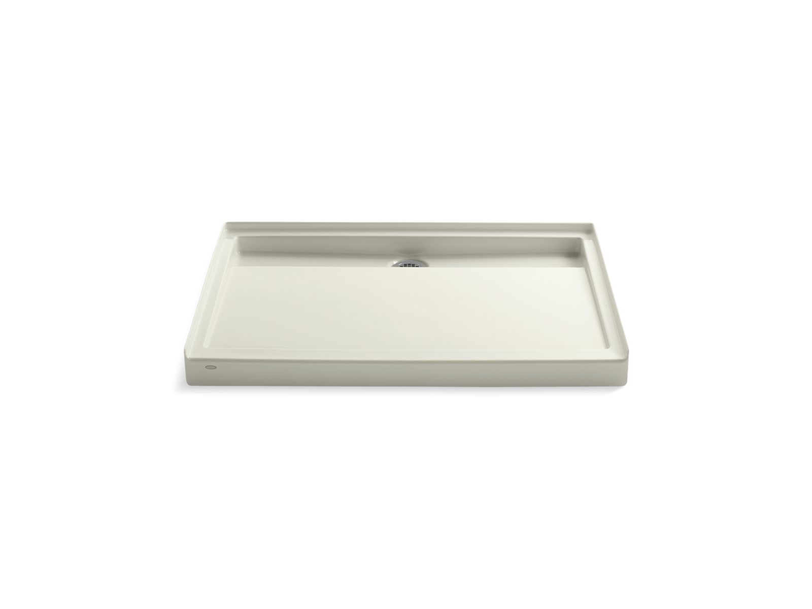 KOHLER K-9925-96 Groove 48" X 36" Alcove Shower Base, Rear Center Drain - Biscuit