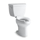 KOHLER K-3493-0 Highline Classic Two-Piece Elongated Toilet, 1.6 Gpf In White