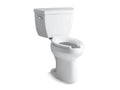 KOHLER K-3493-0 Highline Classic Two-Piece Elongated Toilet, 1.6 Gpf - White