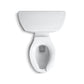 KOHLER K-3493-0 Highline Classic Two-Piece Elongated Toilet, 1.6 Gpf In White