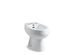 KOHLER K-4854-0 San Tropez Vertical Spray Bidet With 4 Faucet Holes - White