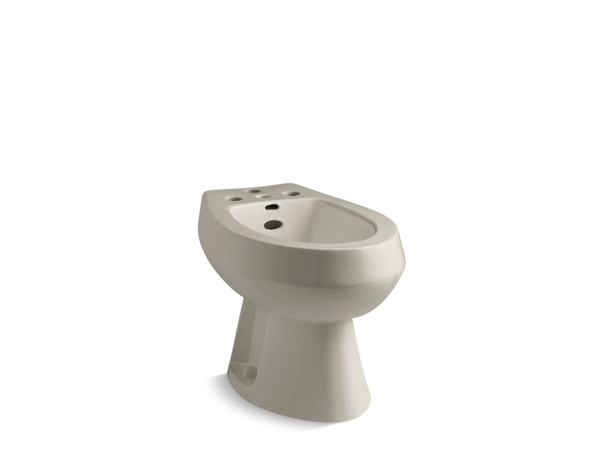 KOHLER K-4854-G9 San Tropez Vertical Spray Bidet With 4 Faucet Holes - Sandbar