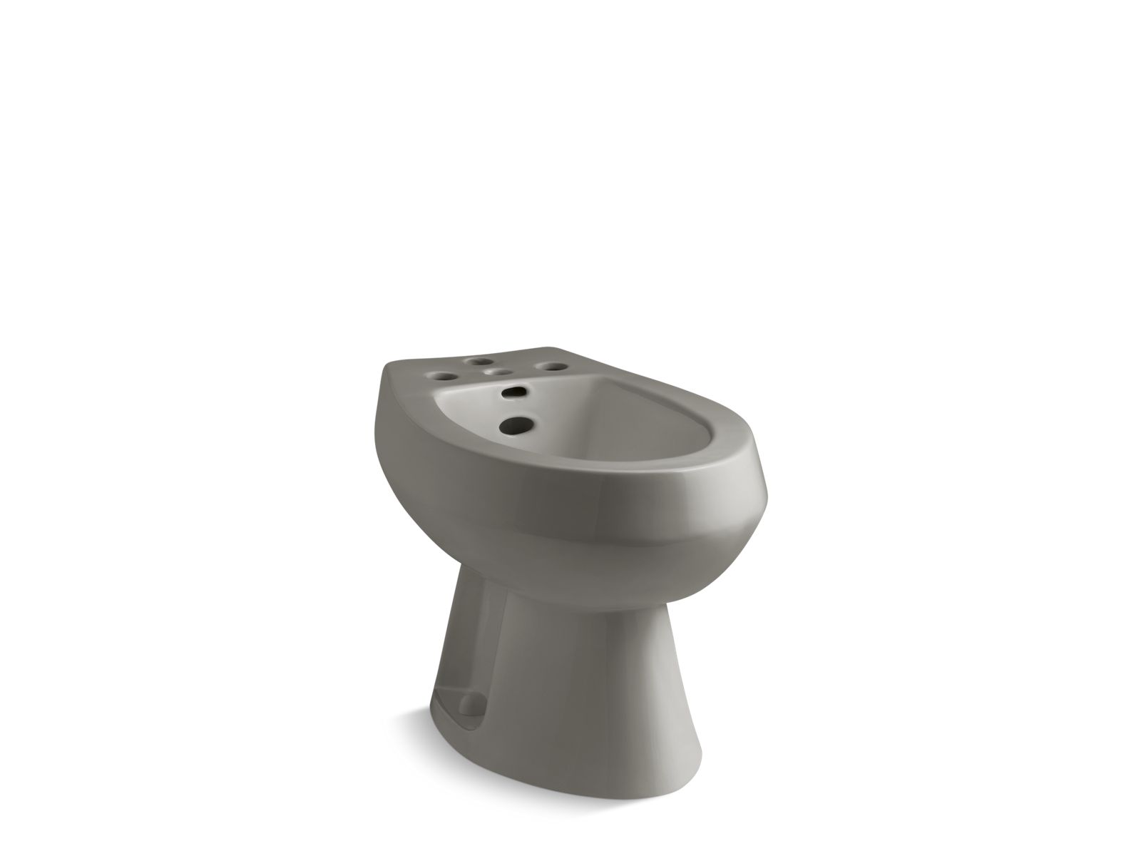 KOHLER K-4854-K4 San Tropez Vertical Spray Bidet With 4 Faucet Holes - Cashmere