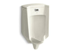 KOHLER K-32590-96 Bardon Wall-Hung Rear-Spud Touchless Urinal, 0.5 Gpf - Biscuit