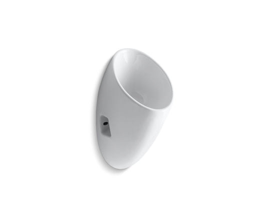 KOHLER K-4917-0 Steward Waterless 11" Wide X 23-3/4" High X 14-3/4" Deep Wall-Mount Urinal In White