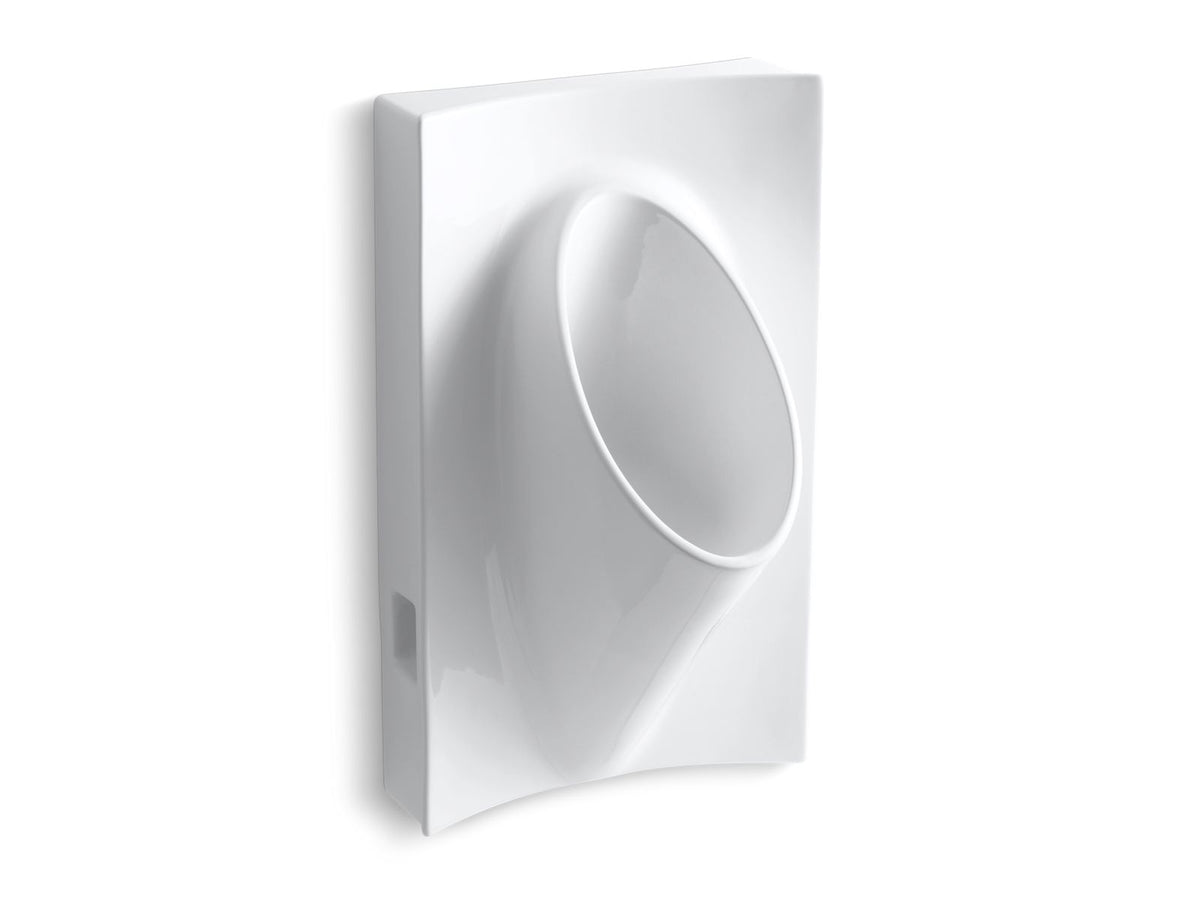 KOHLER K-4919-0 Steward Half-Stall Waterless Urinal - White
