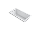KOHLER K-1121-0 Underscore 60" X 30" Drop-In Bath - White