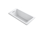 KOHLER K-1821-7 Underscore 66" X 32" Drop-In Bath - Black Black
