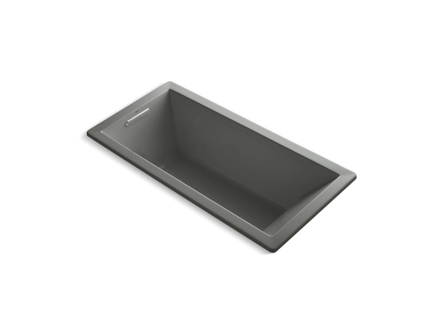 KOHLER K-1821-58 Underscore 66" X 32" Drop-In Bath In Thunder Grey