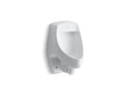 KOHLER K-5016-ER-0 Dexter Siphon-Jet Half-Stall 0.5–1.0 Gpf Urinal, Rear Spud - White
