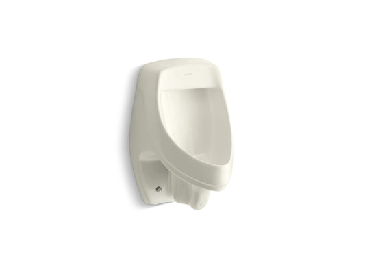 KOHLER K-5016-ER-96 Dexter Siphon-Jet Wall-Mount 0.5 Or 1.0 Gpf Urinal With Rear Spud In Biscuit