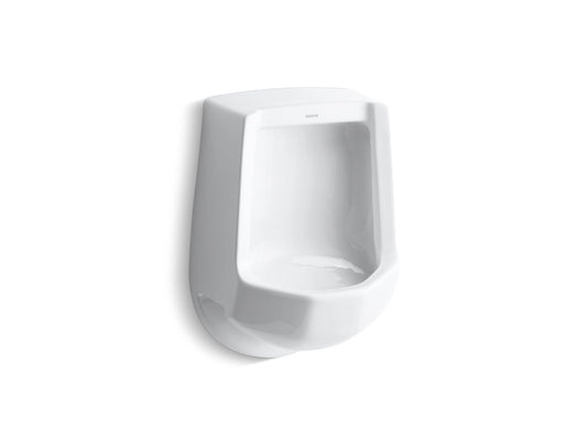 KOHLER K-4989-R-0 Freshman Siphon-jet half-stall 1.0 gpf urinal, rear spud - White
