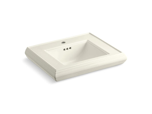 KOHLER K-2239-1-96 Memoirs Pedestal/Console Table Bathroom Sink Basin With Single Faucet-Hole Drilling In Biscuit