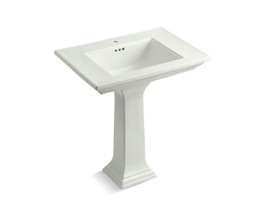 KOHLER K-2268-1-NY Memoirs Stately 30-3/4" Rectangular Pedestal Bathroom Sink In Dune