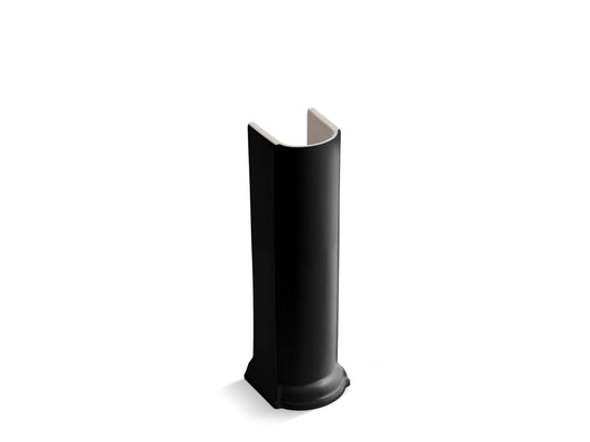 KOHLER K-2288-7 Devonshire Pedestal Only In Black Black