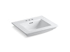 KOHLER K-29999-4-96 Memoirs Stately 25" Pedestal/Console Table Bathroom Sink - Biscuit
