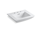 KOHLER K-29999-8-95 Memoirs Stately 25" Pedestal/Console Table Bathroom Sink - Ice Grey