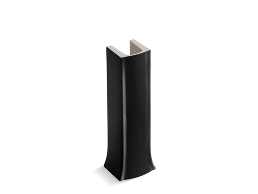 KOHLER K-2357-7 Archer Pedestal Only In Black Black