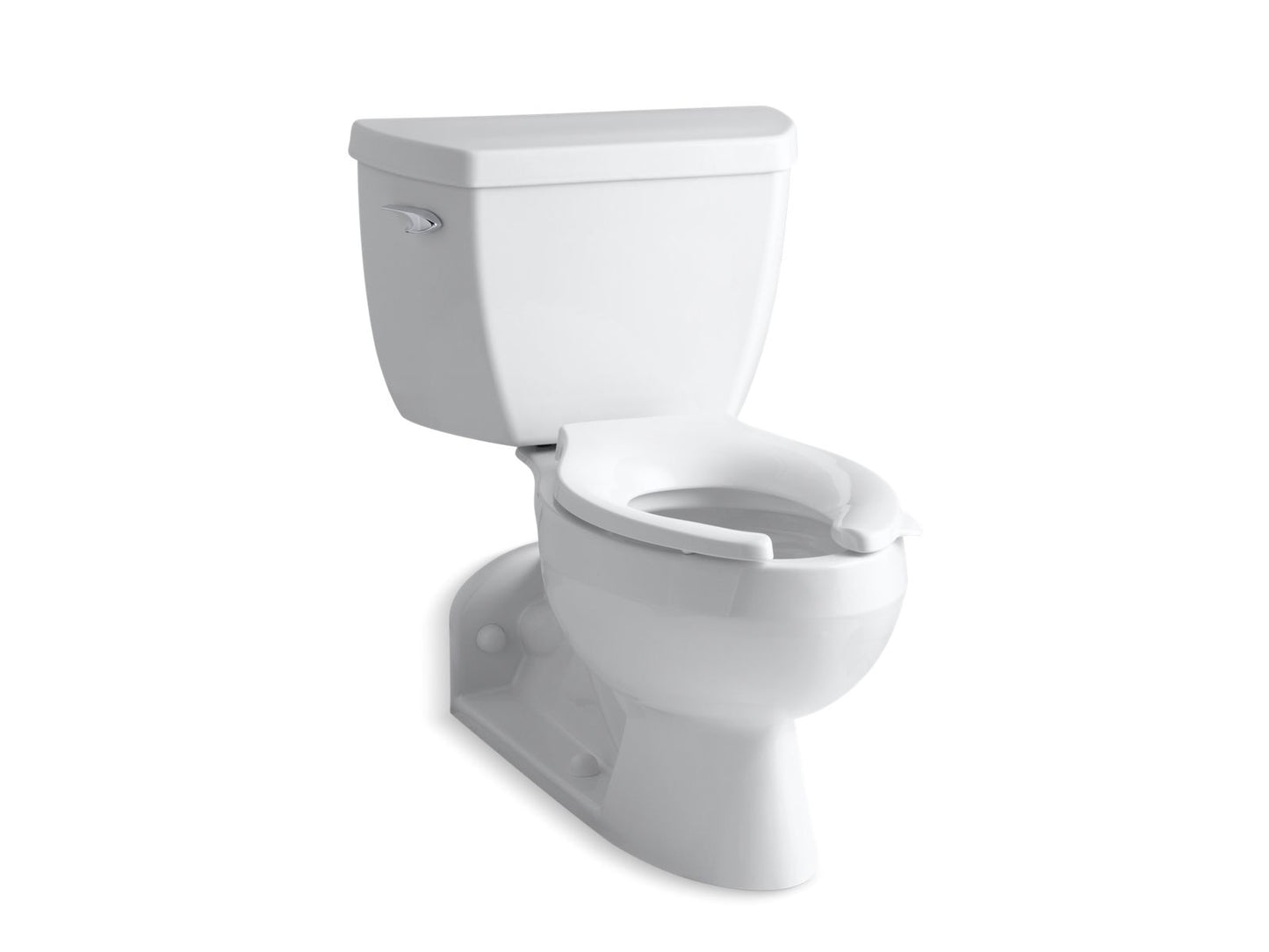 KOHLER K-3554-0 Barrington Two-Piece Elongated Toilet, 1.6 Gpf In White