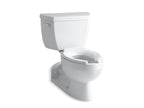 KOHLER K-3554-96 Barrington Two-Piece Elongated Toilet, 1.6 Gpf - Biscuit