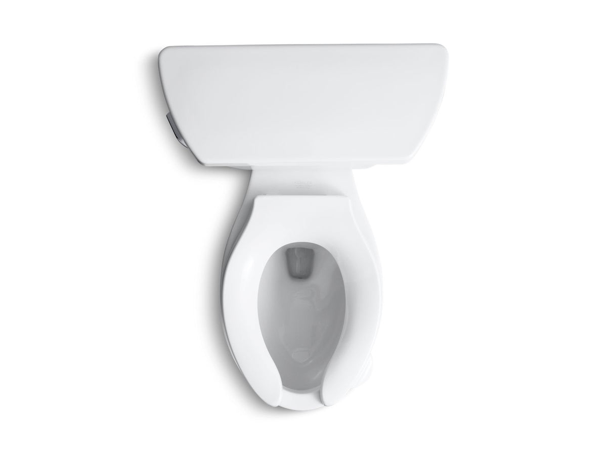 KOHLER K-3554-96 Barrington Two-Piece Elongated Toilet, 1.6 Gpf - Biscuit